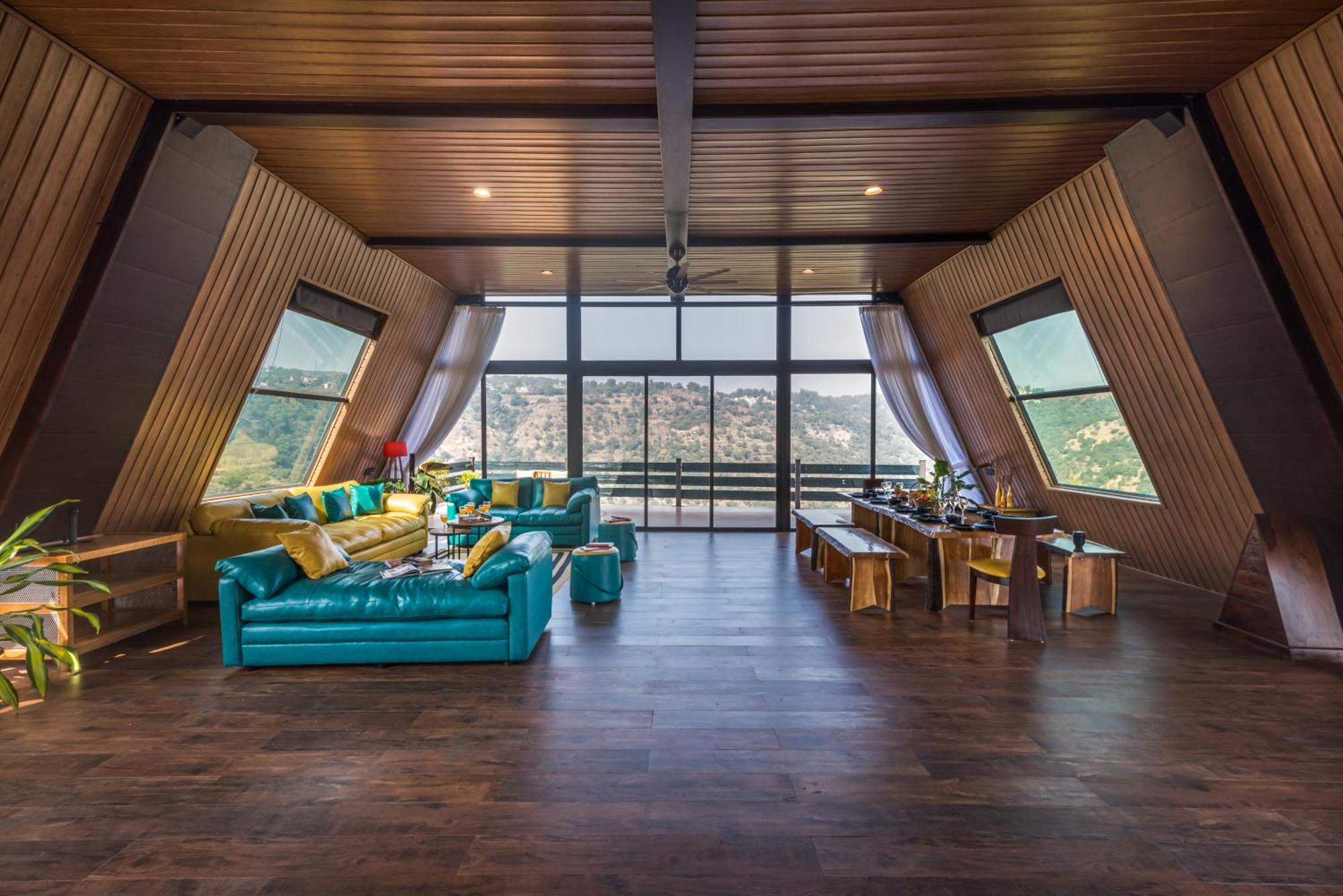 Saffronstays A Vantage, Panchgani - A Pyramid Shaped Unique Luxury Villa With Infinity Valley Views Esterno foto